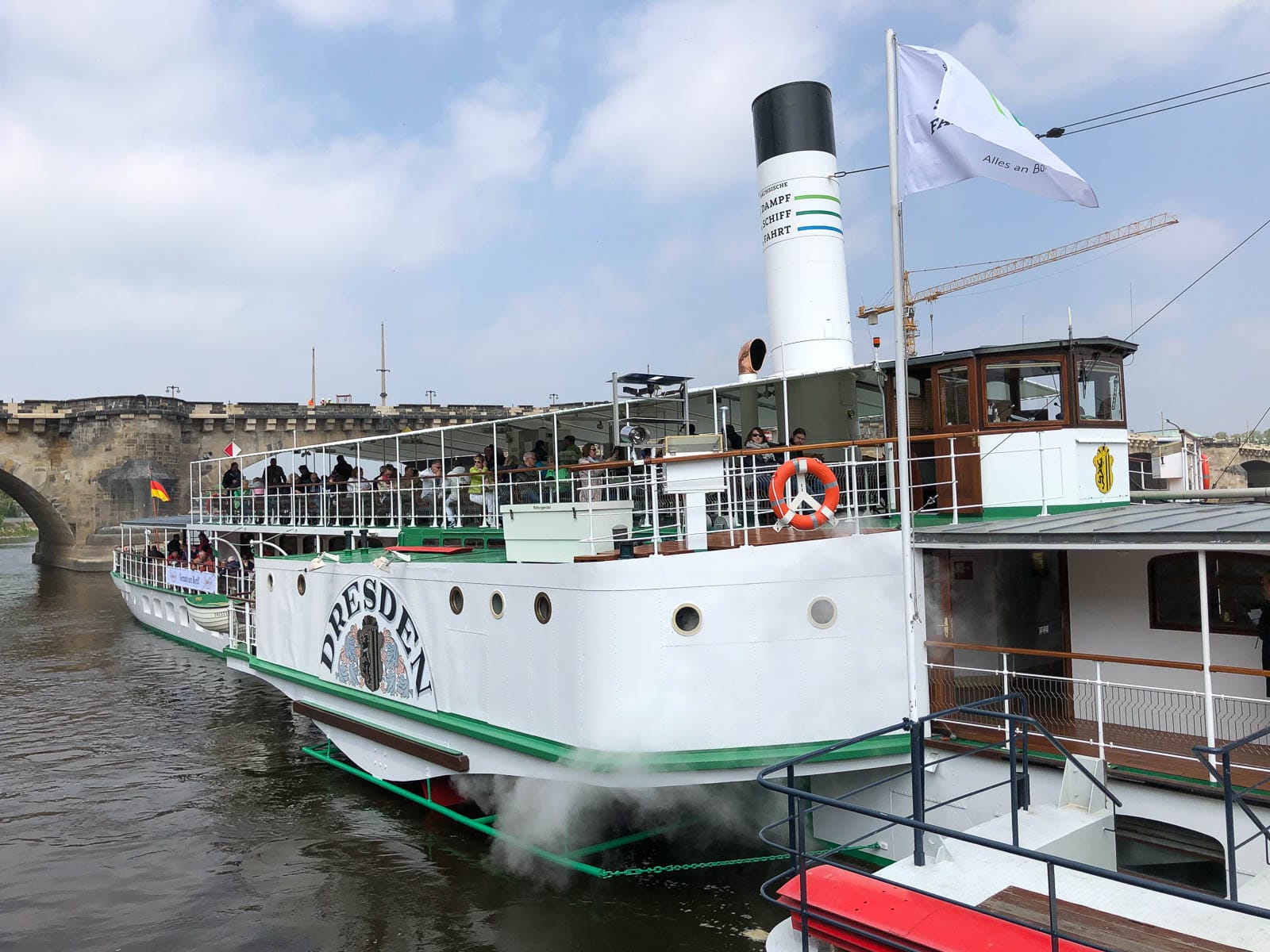 Dresden - Dampfschifffahrt nach Pilnitz