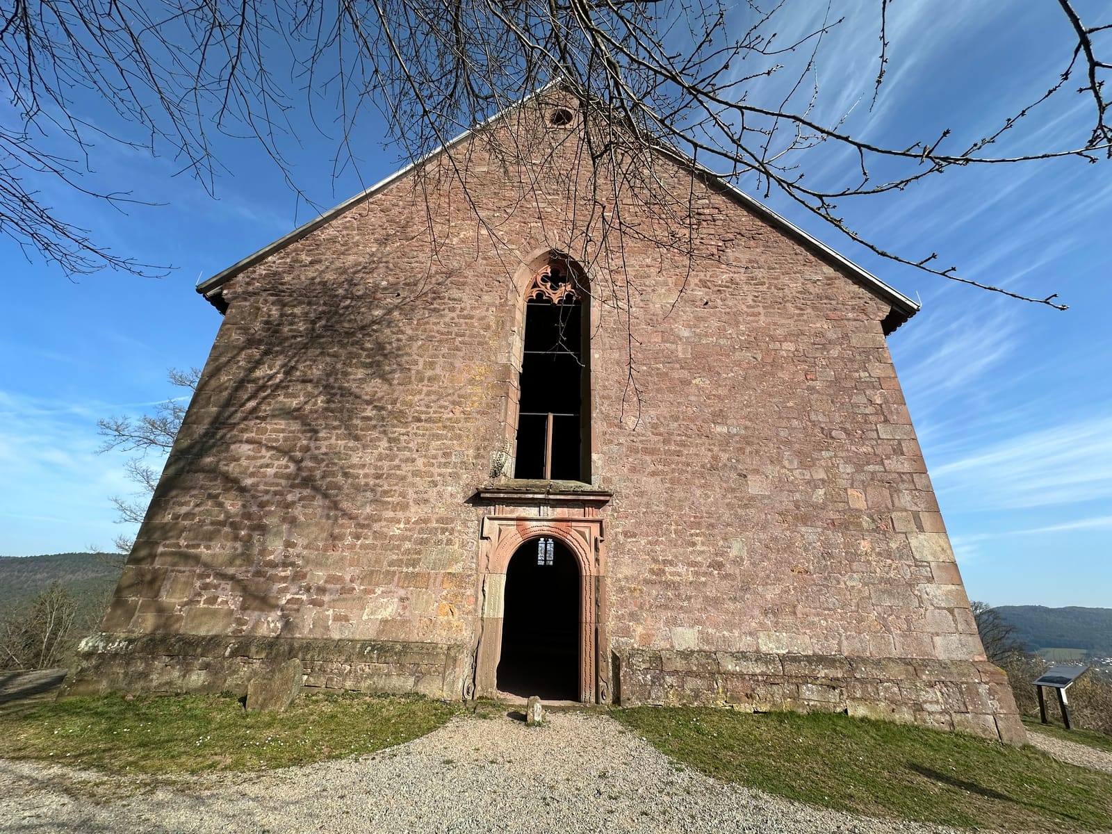 Motorradtour Amorbach - Gotthardsruine